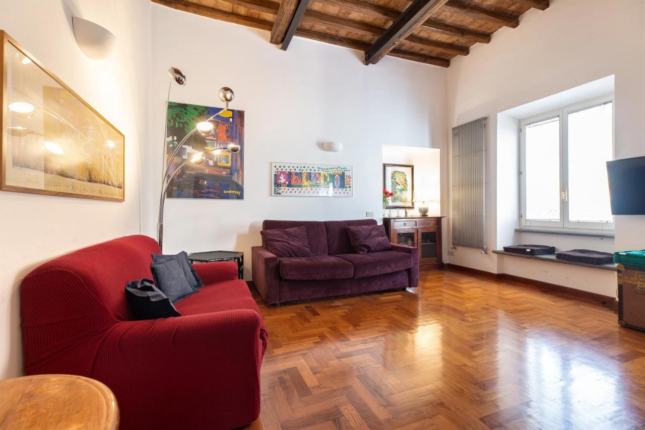 Appartamento Via Del Teatro Pace Rom Exteriör bild