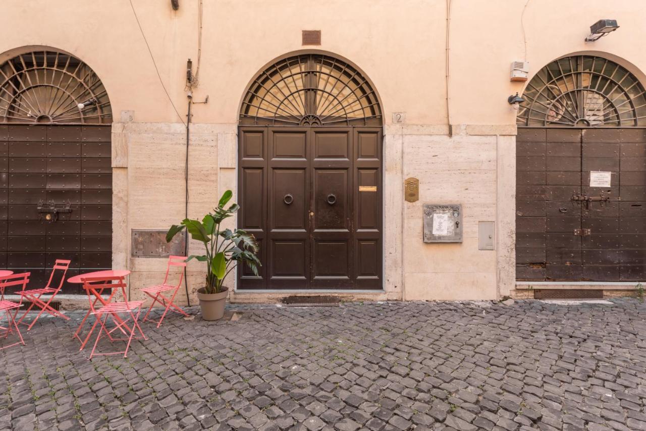 Appartamento Via Del Teatro Pace Rom Exteriör bild